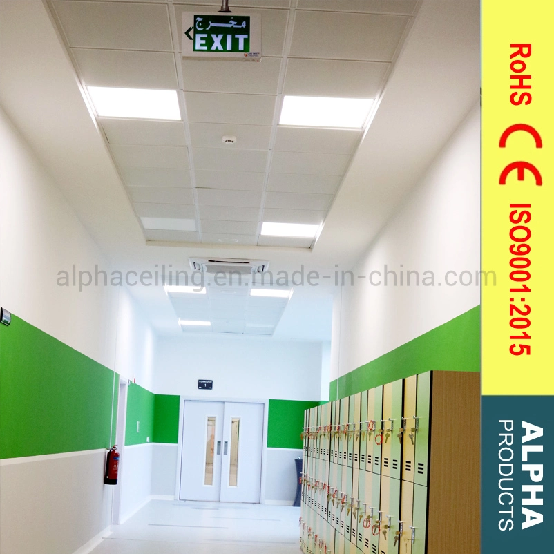 Aluminum Metal Suspended False Decorative Exposed Indoor Lay in Ceiling