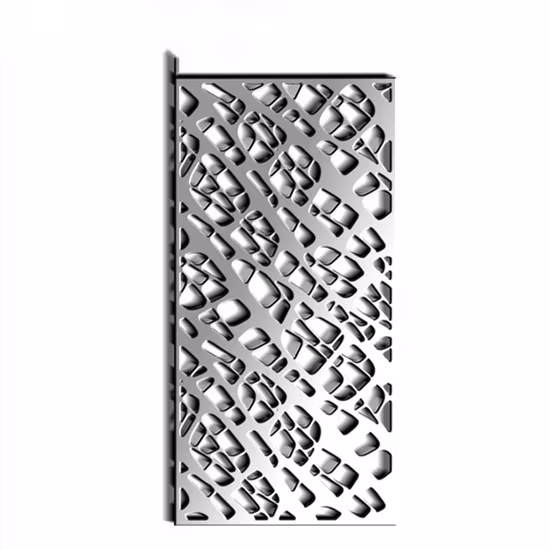 Pannello decorativo per soffitto tagliato al laser, pannello decorativo perforato intagliato, soffitto in metallo di alluminio